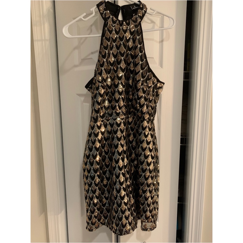 Lulus Gold Dress